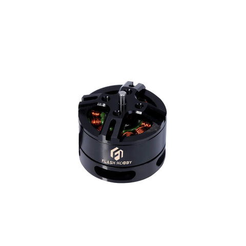 Be1806 Brushless Motor 2700Kv Race Edition For Micro Drones And Multicopters, 23x18.5mm, black metal, side view