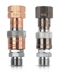 Cutting Torch Quick Connect Fittings For Oxy Acetylene And Oxygen Fuel Lines With Nine Sixteenth Inch B Fittings Heavy Duty Pro Grade Quick Connect Coupler Set For Professional Cutting Welding And Torch Work