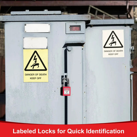 Hella Tough Red Lockout Locks Set Brings You A Legit Ten Piece Pack With Two Keys Per Padlock Osha Approved Safety Padlocks Built To Last For Real Electrical Loto Tasks And Busy Workshop Days Ahead