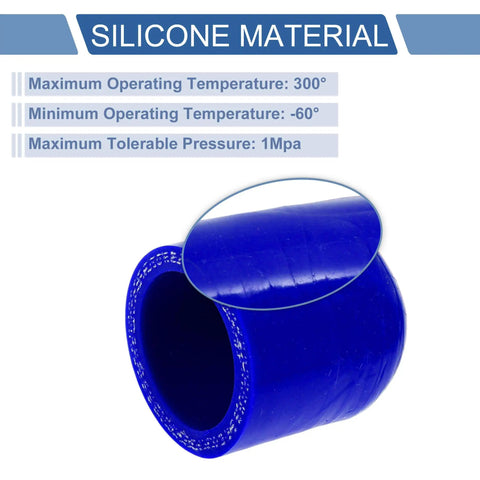 Silicone Hose End Cap 1-1/8 Inch ID 28mm With 3-Ply Polyester Layer for High Temp Engine Coolant Vacuum Seal Turbo Bypass Valve Blue