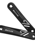 Beefy Aluminum Crank Arm Set For E Bikes And Mountain Rigs, 152mm 170mm 175mm, Square Or Diamond Hole Interface, Heavy Duty MTB Crankset