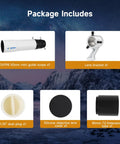 Package contents of 50mm Guide Scope For Auto Guiding And Astrophotography With Dual Helical Focuser Dual Star Searching And Guiding