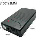 Top Tier Hella Compact 12V 1800mAh Rechargeable Lithium Polymer Battery With Smooth Fast Charging And Solid Bms Safety Shield For Portable Gadgets And Emergency Backup, black design, 96x60x22mm size.