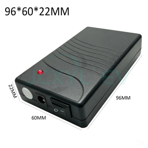 Top Tier Hella Compact 12V 1800mAh Rechargeable Lithium Polymer Battery With Smooth Fast Charging And Solid Bms Safety Shield For Portable Gadgets And Emergency Backup, black design, 96x60x22mm size.
