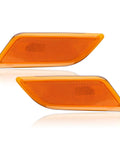 Mercedes-Benz C Class Side Marker Light Housing Pair Front Left And Right Replacement For 2012-2014 C250 C300 C350 2049067401