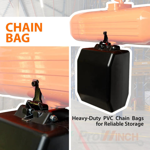 Portable Electric Chain Hoist With 4000 Lbs Lifting Capacity And Wireless Remote, 20 Ft Lift Height, Dual Voltage Power, Premium G100 Chain, No Sweat Rigging For Garage Or Job Site Tasks