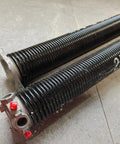 Heavy Duty.207 X 2 X 22 Garage Door Torsion Springs Pair With Winding Bars And Gloves For 7ft High Strength Steel Lhrw Wind Kit, two springs