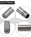Close-up of Premium Collet Adapter Sleeve Shank Reducer Kit for CNC Router Spindle Milling with detailed metal construction