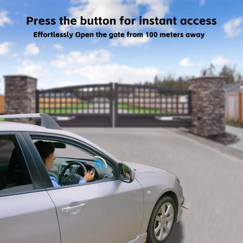Universal Gate Opener Remote Transmitter For Automatic Swing And Sliding Gates used from car to open gate at home entrance