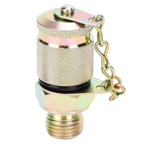 Strong Hydraulic Test Adapter Tool For High Pressure Monitoring Sampling Where You Need Zero Leak Free During Work With M14 And M16 Specs Fit For Shop Pros Who Want Quick Fixes And Solid Jobs Anytime They Hit The Line. metal hydraulic test adapter with M14/M16 threaded end and safety chain