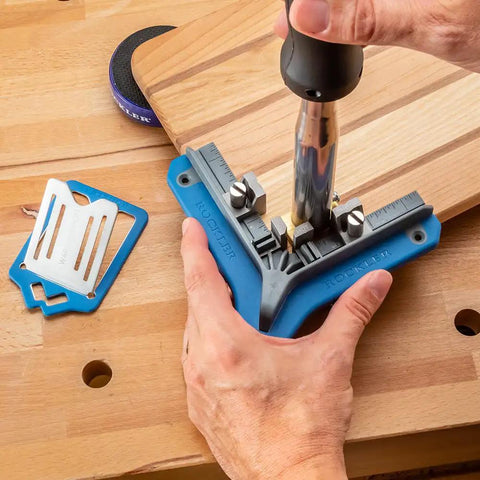 Using Branding Iron Alignment Jig For Woodworking Four Point Positioning For A Straight Square Brand Every Time Rubber Grip Reduces Heat Transfer