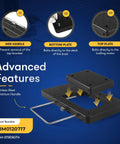 Advanced quick-release trolling motor bracket with features