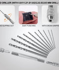 108 Piece Model Tools Kit For Modelers And Hobbyists with hand driller and precision drill bits for detailing and finishing projects