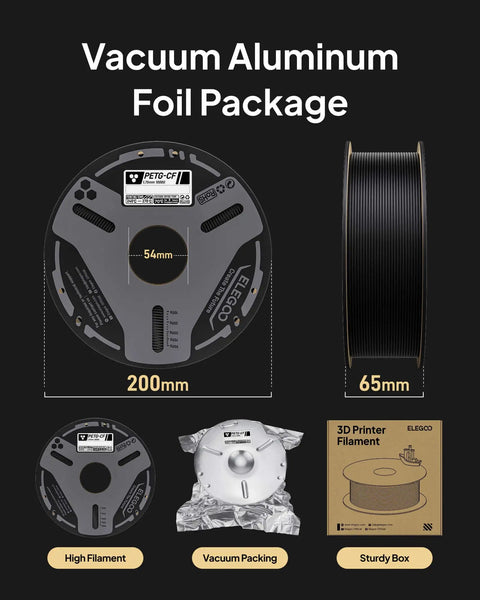 Tough As Nails Petg Carbon Fiber 3D Printer Filament 1.75Mm Blue One Kilogram Spool Engineered For Outdoor Gear And Functional Parts Handling Daily Wear
