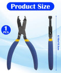 All Purpose Screw Extractor Pliers With Non Slip Serrated Mouth For Stripped And Rusted Screws And Fasteners, 15.5 cm length