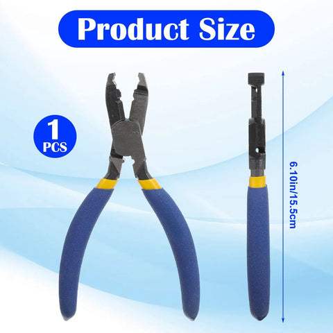 All Purpose Screw Extractor Pliers With Non Slip Serrated Mouth For Stripped And Rusted Screws And Fasteners, 15.5 cm length