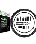 Shifter Cable Set With Braided Housing And Teflon Coated Inner Wire For Road And Mountain Bike Derailleurs Built To Last