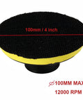 4 Inch Diamond Polishing Pads Set 50 Grit For Wet Or Dry Polishing And Sanding Stone Marble Granite With Velcro Backing