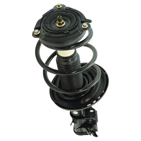 Strut and spring assembly from Beefed Up Front Steering And Suspension Kit For 2015 To 2018 Nissan Altima With Inner And Outer Tie Rods Lower