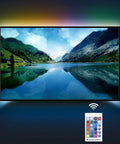 LED TV Backlight Kit With Remote For 24 To 40 Inch TVs And PC Monitors 16 Colors And 4 Dynamic Modes 10 Brightness Levels