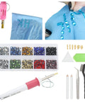 Fast Heat Hotfix Rhinestone Applicator Gear For DIY Crafts On Leather Clothes TShirts Wallets With Storage Bag Quick Heat Up In Minutes And Wide Application US Plug