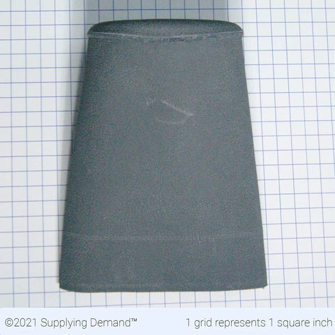 Compressor Sound Blanket With 8.8 dB Noise Reduction, One Piece Enclosure Design on grid background, showing material texture.