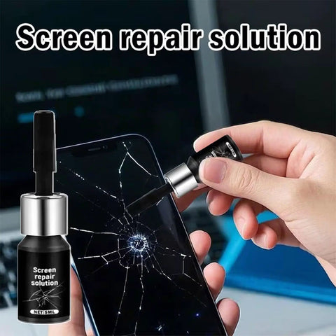 Glass Repair Liquid For Phones Watches And Screens DIY Screen Scratch Remover Fluid That Diminishes Cracks And Chips Restores Clarity