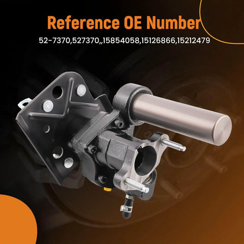 Heavy Duty Hydraulic Power Brake Booster That Slaps Right Into Chevy Tahoe And Gmc Yukon As A Straight Swap side view with mounting bracket.