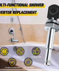Push Button Diverter Replacement For RP5649 Delta 600 Series Single Handle Shower Valve Diverter Assembly next to shower setup