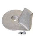Beefy Zinc Alloy Trim Tab Anode For Mercury Mariner Force Outboard Motors 25HP 30HP 35HP 40HP 45HP 50HP 2 4 Stroke 3.5 Inch Replacement Part 822157T2 822157C2