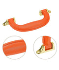 Orange Luggage Pull Handle Replacement 155mm 6.1 Inch Plastic Case Handle With Screws For Suitcase And Toolbox