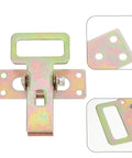 Heavy Duty Iron Sofa Connection Buckles With 7.6 cm Hole Spacing shown in metal finish