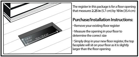 Louvered Plastic Floor Register In Tan Mahogany Finish 4 By 10 Duct Opening Fits 10 Pack Value For Your Home HVAC Floor Grate With Easy Install And Slick Airflow Control