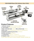 Hella Precise 60mm Wide X Y Z Axis Linear Actuator Stage With Rock Solid Nema 23 Motor Kit delivering 3Nm torque and ball screw guide.