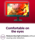 Crisp 21.5 Inch FHD IPS Office Monitor With 100Hz Refresh Rate 4ms MPRT 99 Percent sRGB showing vivid colors on screen.