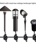 12-Pack Low Voltage Landscape Wire Connectors for Outdoors used with various pathway and in-ground lighting fixtures