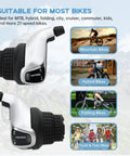 21 Speed Bike Shifter Set Left 3 Speed Grip Shifter Right 7 Speed Shifter for mountain city commuter youth and kids bikes