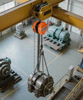 1 Ton Hand Chain Hoist With 10 Ft Lift Galvanized G80 Chain for heavy lifting in industrial warehouse