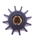 Neoprene Water Pump Impeller 09 820B For Marine Engine Cooling 12 Blade Impeller Fits DJ Pump 08 30 1201 Top View