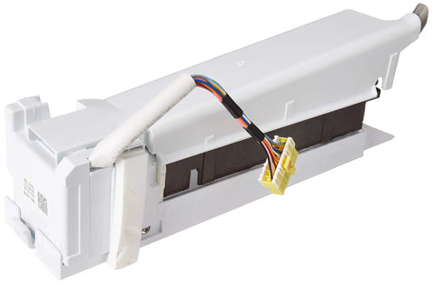 Ice Maker Assembly Replacement For DA97-15217A OEM Part, Refrigerator Ice Maker Unit, side view with wiring visible.