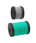 Oil Mist Filter Kit For Edwards Vacuum Pumps RV3 RV5 RV8 RV12 Two Stage Rotary Vane Pump Includes Oil Mist Element A22304198 And Odor Removal Filter A22304079 2 Pack, showing two filters