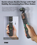 Intelligent Battery For DJI Osmo Pocket 4 Pro And Pocket 3 With Xtra Muse 5000mAh 21700 Cell in hand showing LCD display