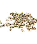 Professional Grade Durable Zinc Coated Rivet Nut Kit With 100 Count M4 Threaded Inserts and Quick Install Tool collection.