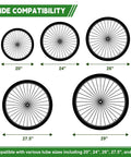 Two Roll Bike Tire Liners Set for Road and Mountain Rides Puncture Proof TPU Inner Tube Protectors 20 to 29 Inch Wheels
