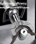 Heavy Duty Handheld Automatic Hydraulic Electric Rebar Bender For Steel Rods And Metal Wire, bending steel bars with precision.