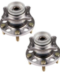 Rear Wheel Bearing And Hub Assembly For 2011 To 2016 Hyundai Elantra Elantra GT Veloster And Kia Forte Koup Five Lug ABS Compatible OE 512492 Replacement Durable OEM Quality Hub For A Smooth Ride