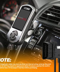 Dashboard with OBD2 OBDII Cable For Cord V3 AccessPort Interface, Compatible With Subaru Ford VW BMW WRX STI Focus Evo And Other Cars Using V3 Accessports, Extended 6.4-Foot Length For Flexible Diagnostic Reach, Easy DIY Install connected to AccessPort device.