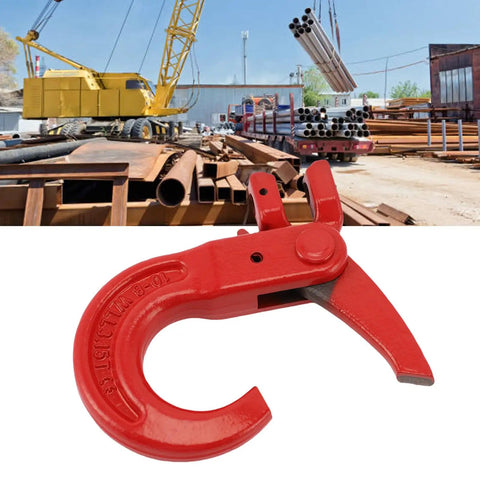 G80 Alloy Steel Clevis Slip Hook With Locking Pin, Heavy Duty 3.15 Ton Load Limit Safety Chain Hook for port transport