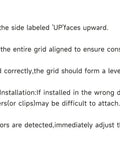 Installation tips for 26 Inch By 14 Inch Kitchen Sink Grid Protectors with focus on alignment and orientation for correct setup.
