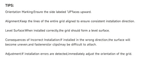 Installation tips for 26 Inch By 14 Inch Kitchen Sink Grid Protectors with focus on alignment and orientation for correct setup.